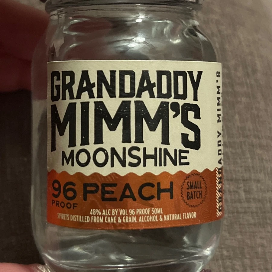 Grandaddy Mimm's Peach Moonshine