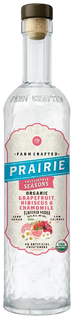 Prairie Organic Grapefruit Hibiscus Chamomile Vodka