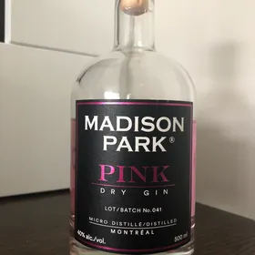 Madison Park pink dry gin