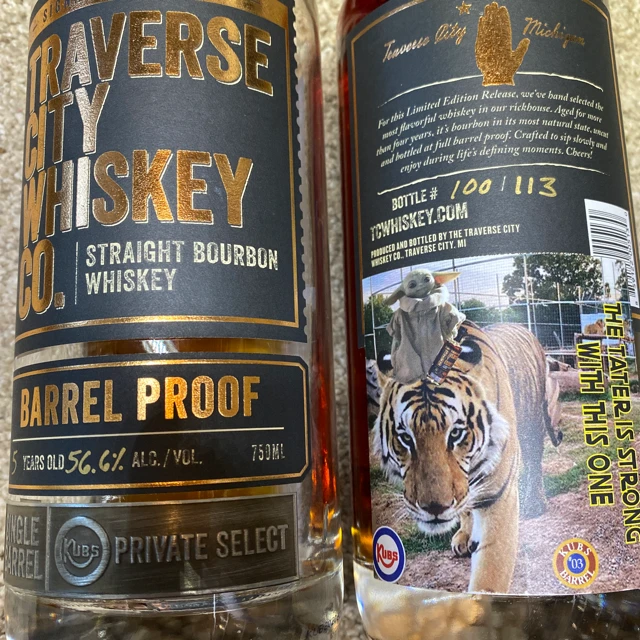 Traverse City Whiskey Co. Texas Mart Store Pick KUBS #03