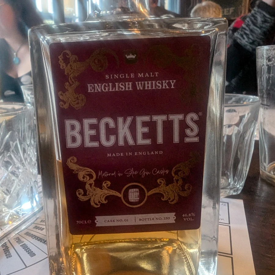 Beckett's Single Malt English Whisky Cask No. 1