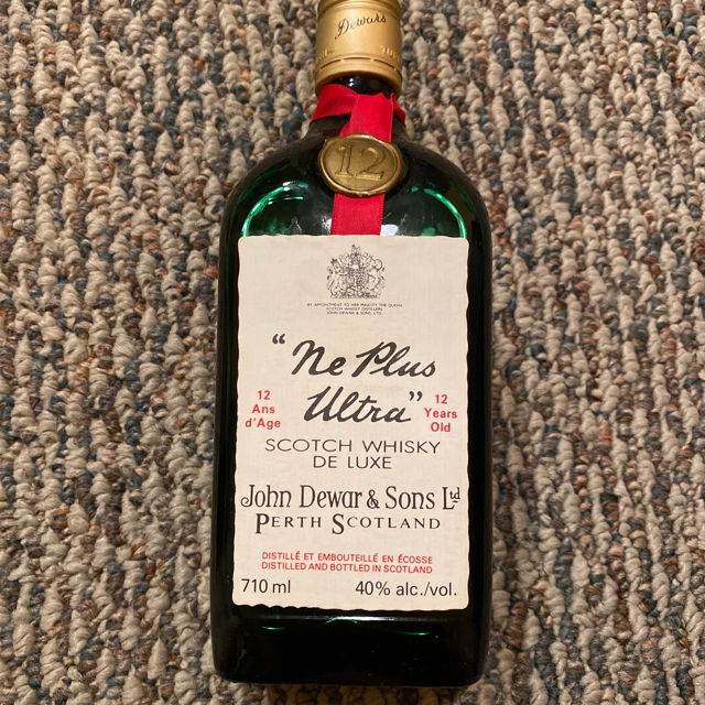 John Dewar & Sons 12 Years Ne Plus Ultra Old Bottling