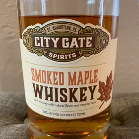City Gate Spirits Smoked Maple Whiskey