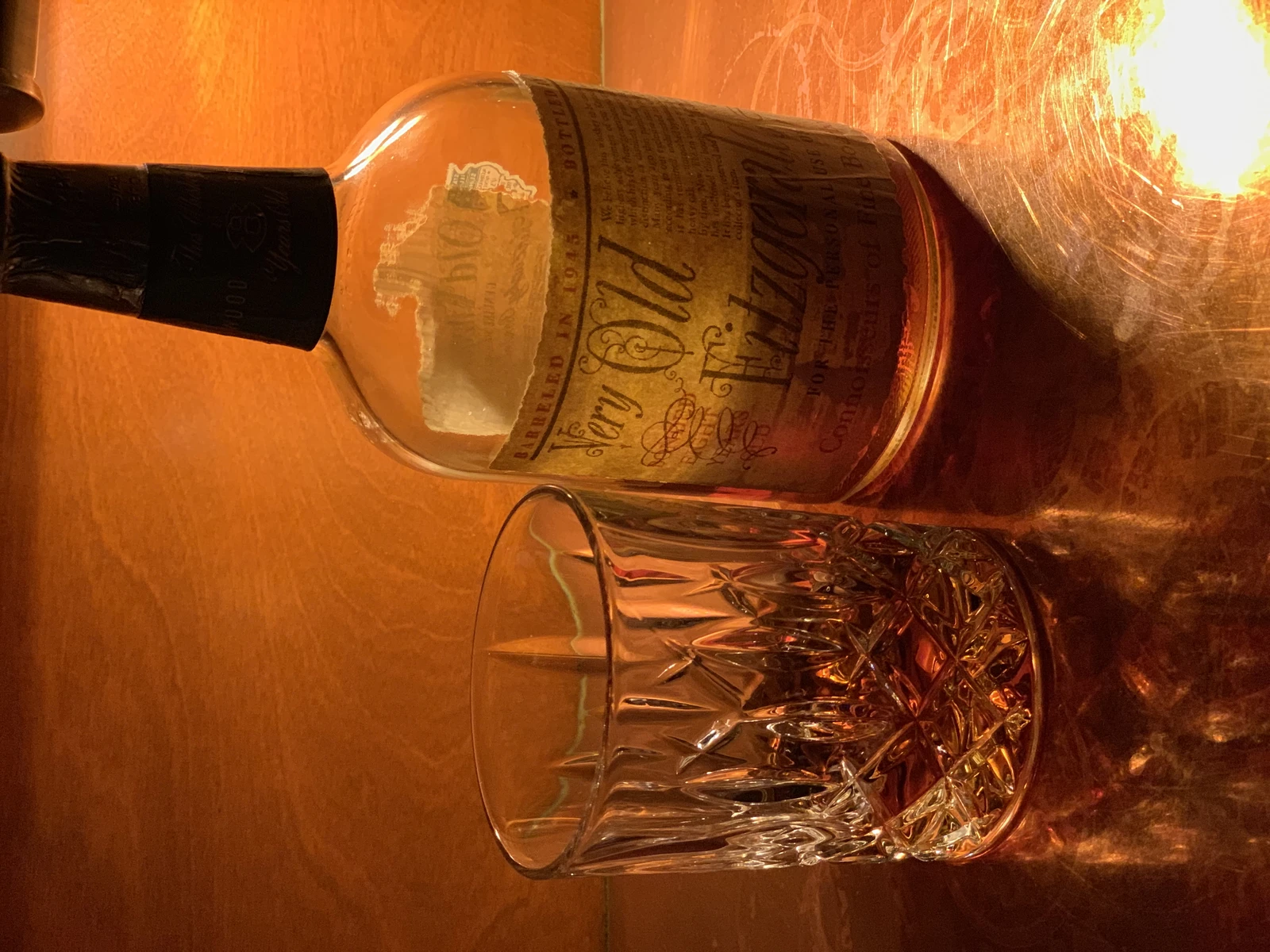 Very Old Fitzgerald 1945 Bonded 8 Year old