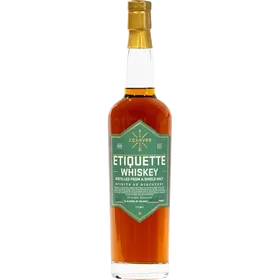 J Carver Etiquette Whiskey