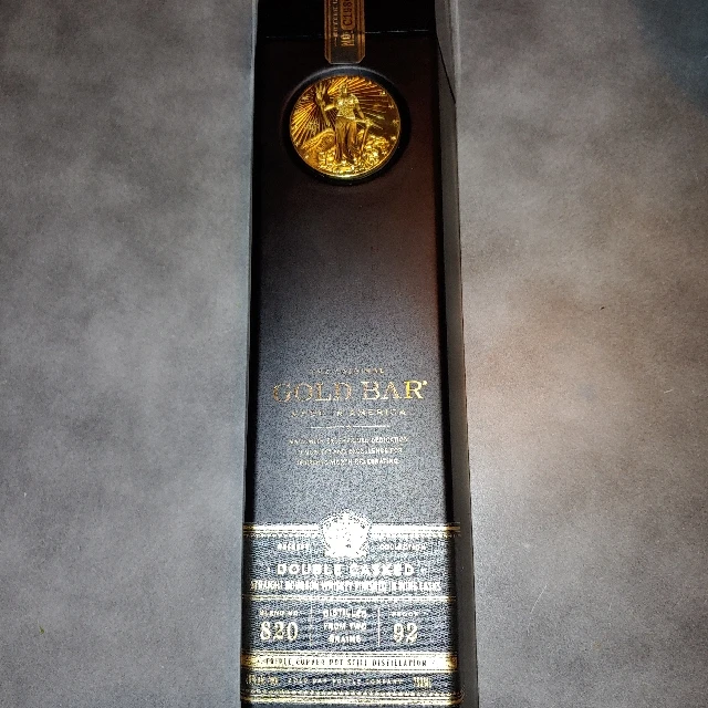 Gold Bar Double Casked Straight Bourbon Whiskey