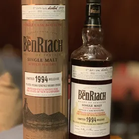 Benriach 1994 peated pedro ximenez sherry finish 20yr
