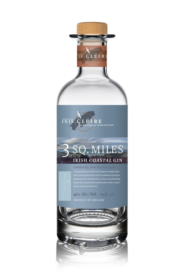 3 Sq. Miles Irish Coastal Gin