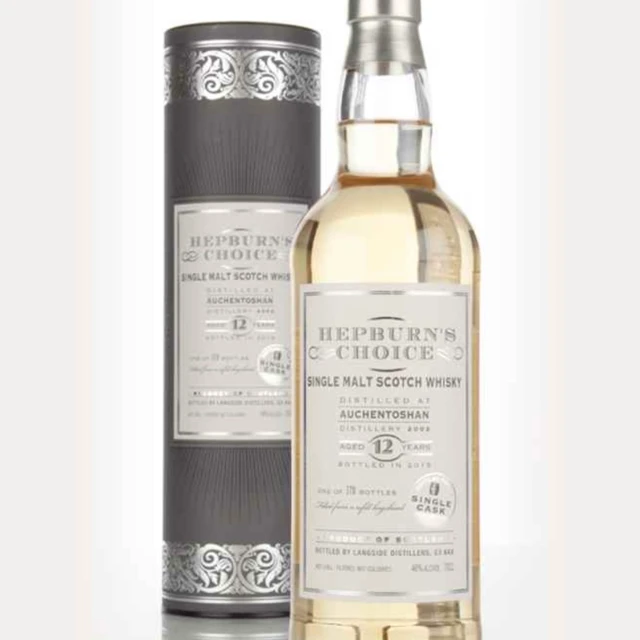 Auchentoshan 12 Year Old 2002 (Langside, Hepburn's Choice)