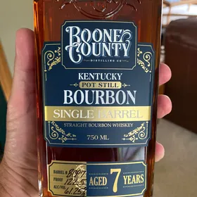 Boone County 7 Year Pot Still Single Barrel Bourbon