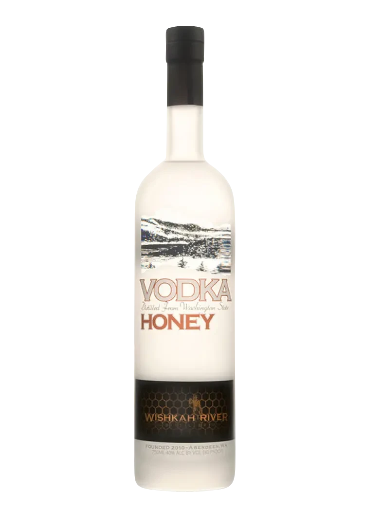 Wishkah Spirit Of Honey Vodka 80pf
