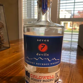 Seven Devils Caldwell Night Rodeo Straight Bourbon