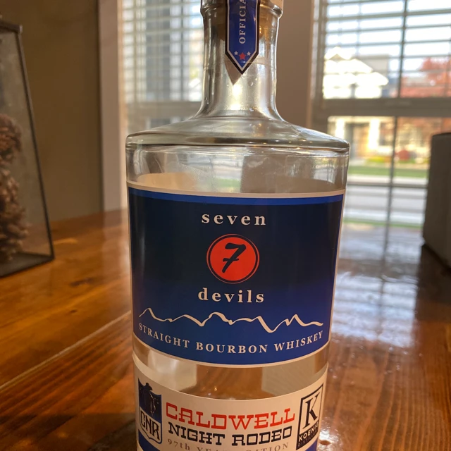 Seven Devils Caldwell Night Rodeo Straight Bourbon