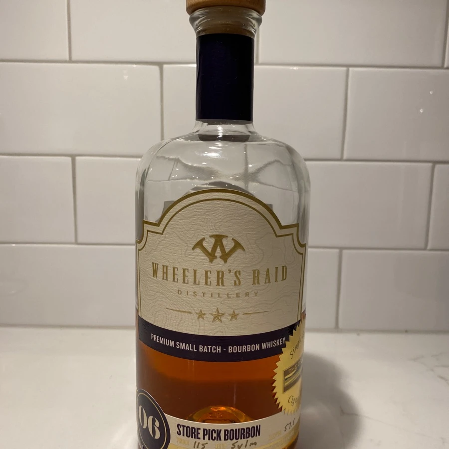 Wheeler's Raid 06 Premium Small Batch Bourbon Whiskey