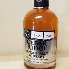 Cedar Ridge Single Malt Single Cask