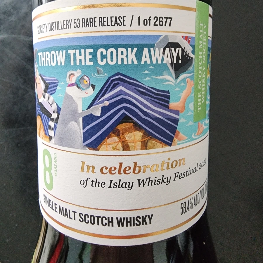 SMWS 53 Rare Release Throw the Cork Away