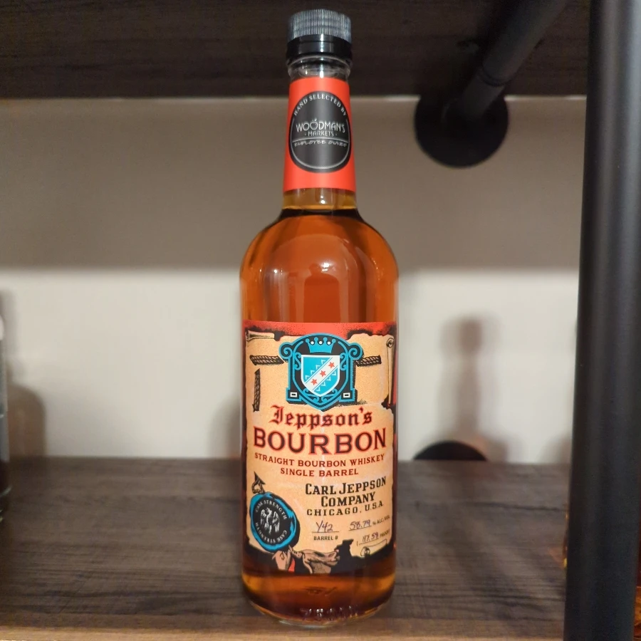 Jeppson's Bourbon Single Barrel Woodman's Pick Y42