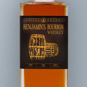 Valley Shine Benjamin's Bourbon Whiskey