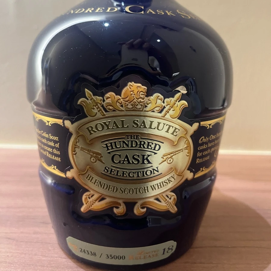 Royal Salute The Hundred Cask Selection Limited Edition No 18