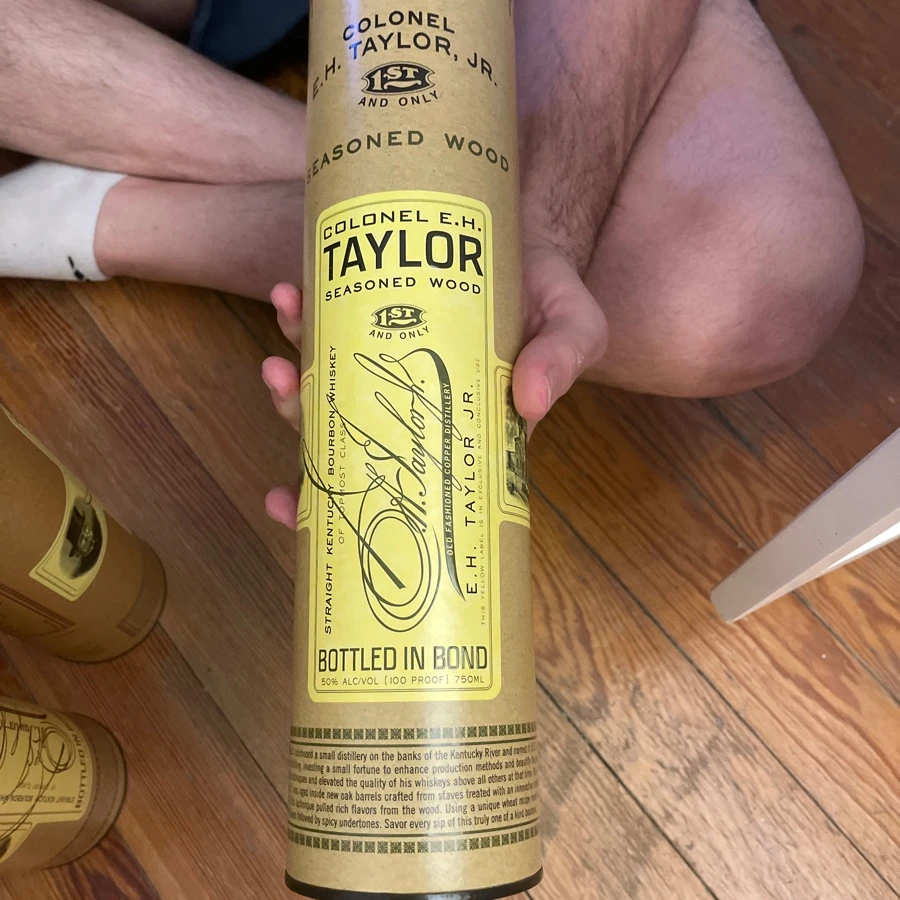 Col E H Taylor 4 Grain Seasoned Wood