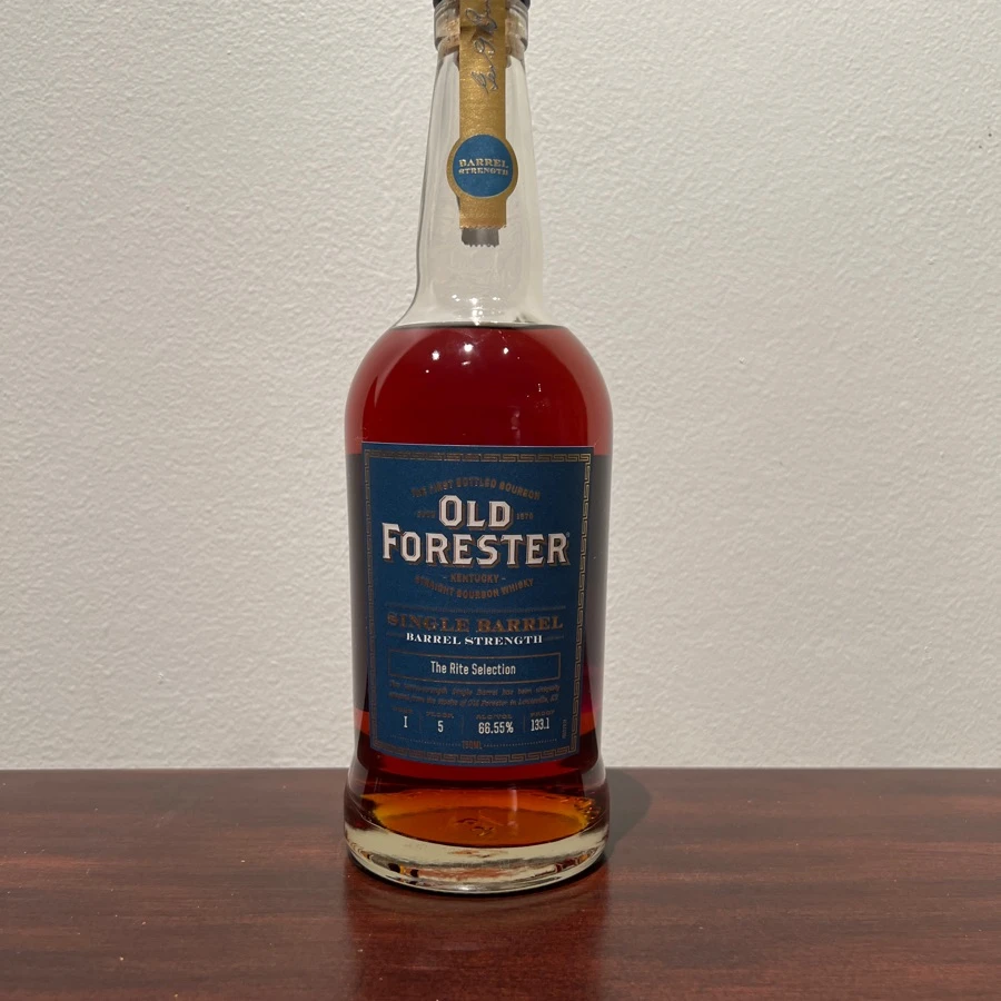 Old Forester Single Barrel Barrel Strength - "The Rite Selection" (Buy Rite Store Pick)
