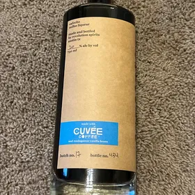 Revolution Spirits Cafecito Coffee Liqueur made with Cuvée Coffee and Madagascar vanilla beans