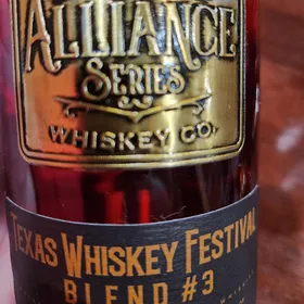 Crowded Barrel Alliance Series Texas Whiskey Festival Blend #3