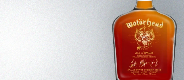Motörhead Ace of Spades Straight Bourbon