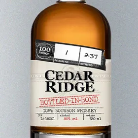 Cedar Ridge Bottled-in-Bond Iowa Bourbon