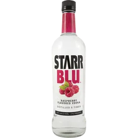 Starr Blu Raspberry Flavored Vodka