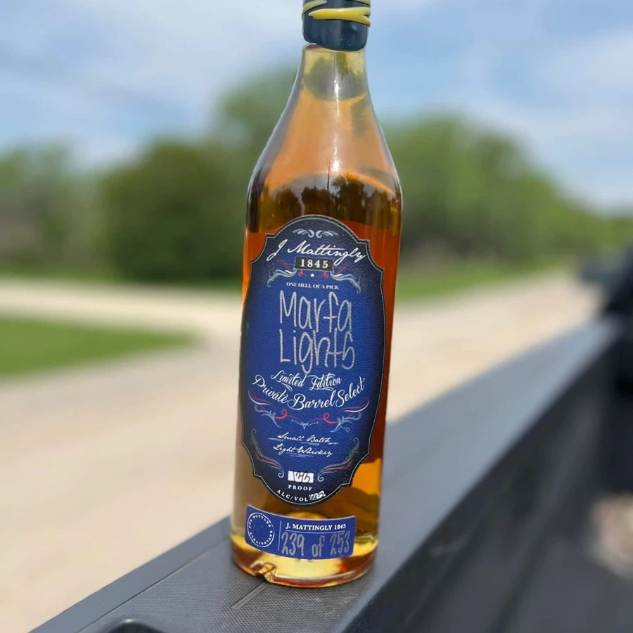J. Mattingly 1845 Private Barrel Select Light Whiskey "Marfa Lights"