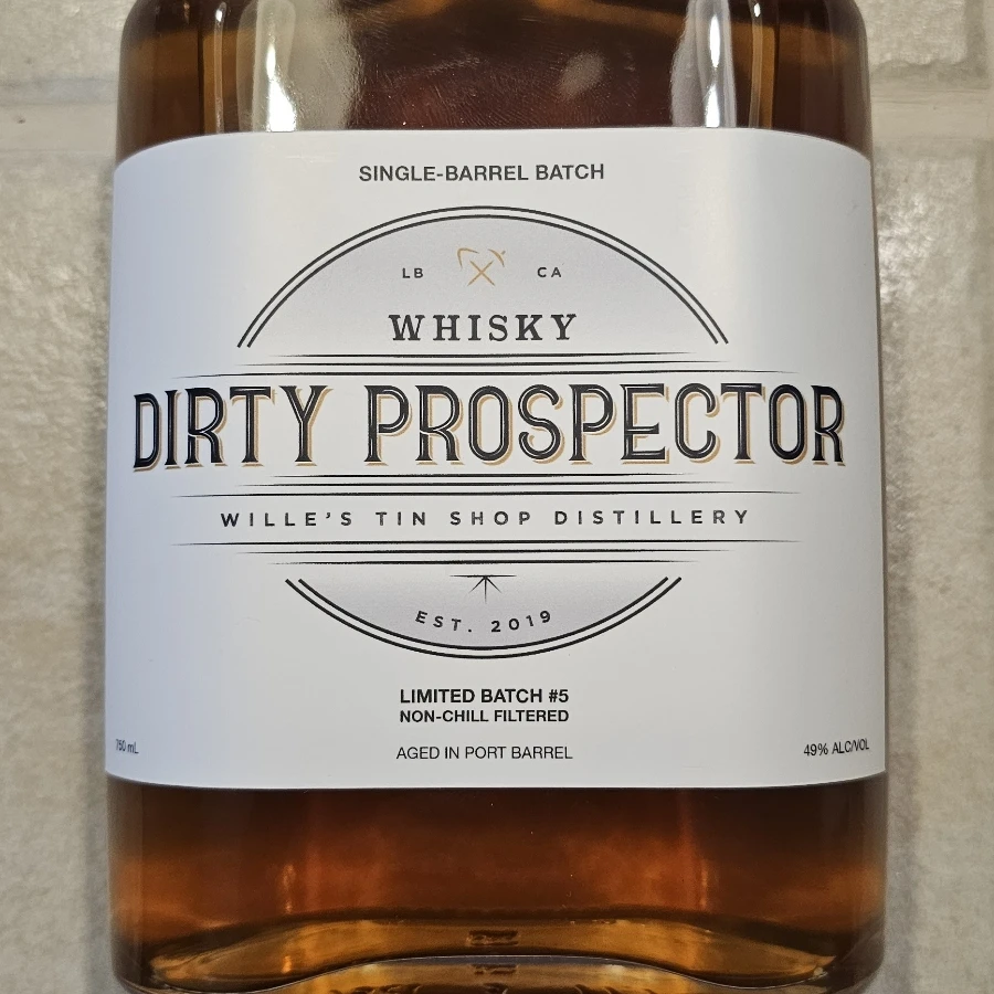 Wille's Tin Shop Dirty Prospector Single Barrel port barrel