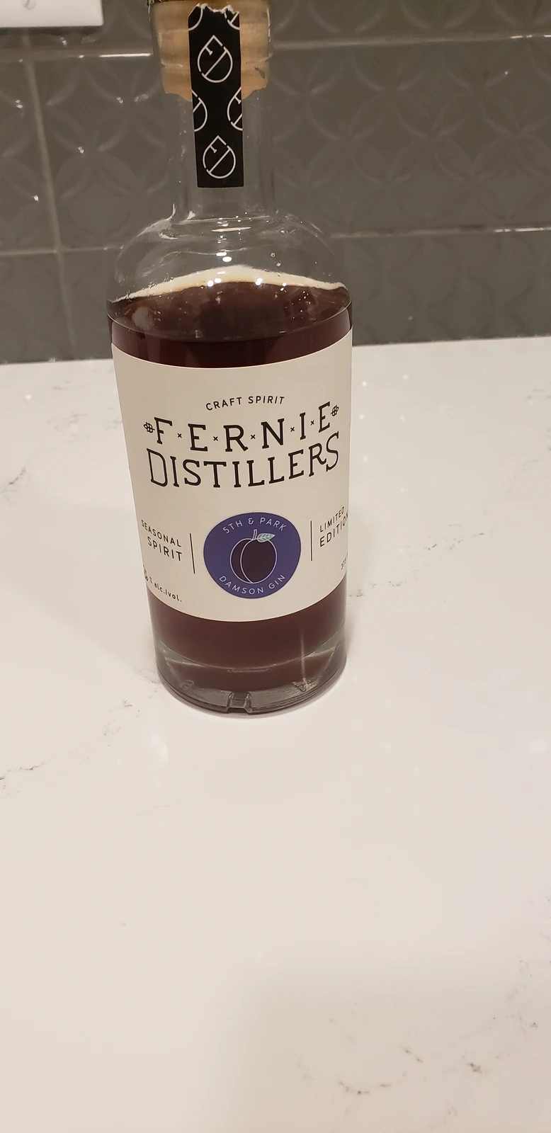 Fernie Distillers 5th & Park Damson Gin