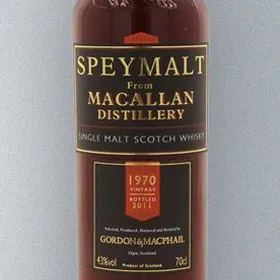Macallan 1970 Speymalt (Gordon & MacPhail)