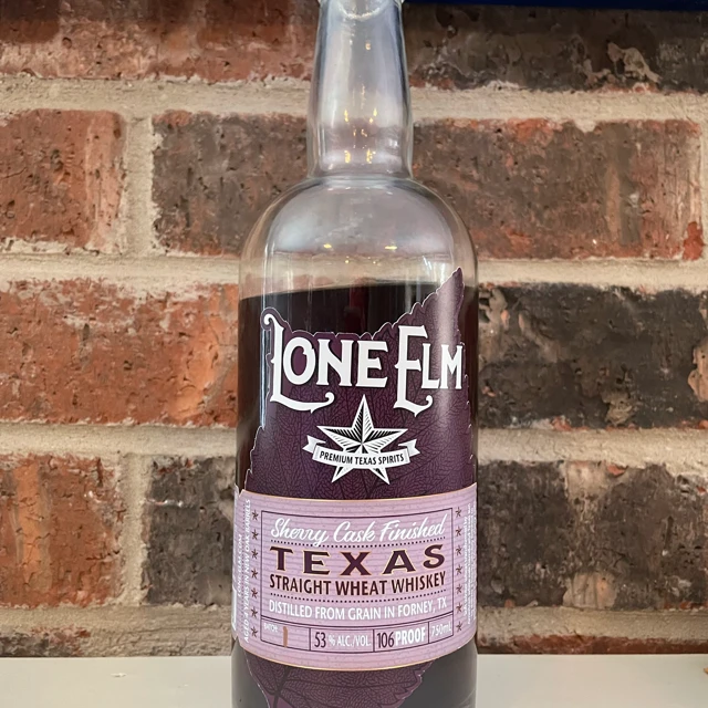 Lone Elm Straight Wheat Whiskey Sherry Cask Finished