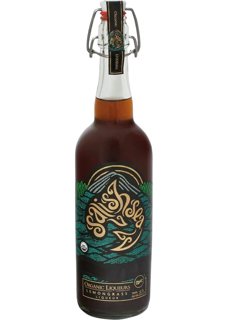 Salish Seas Lemongrass Organic Liqueur