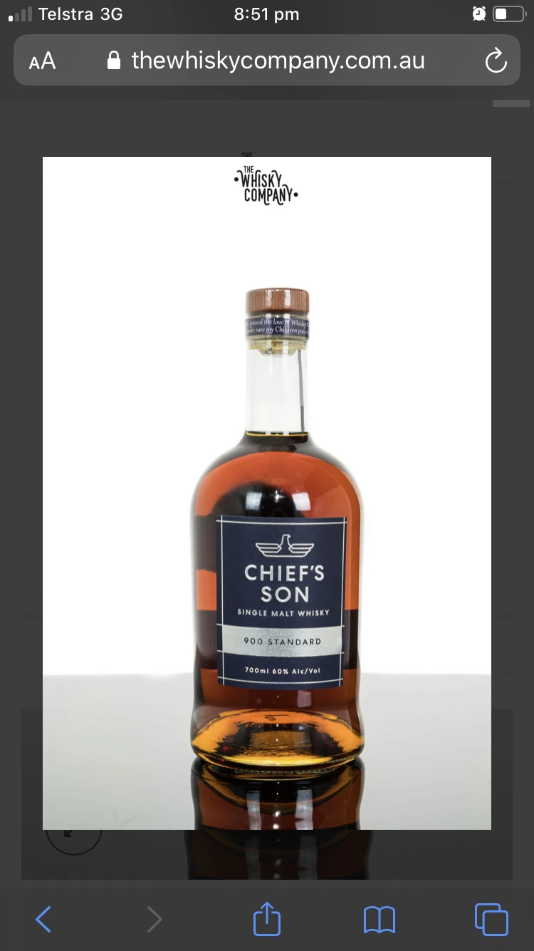 Chief's Son 25 Words