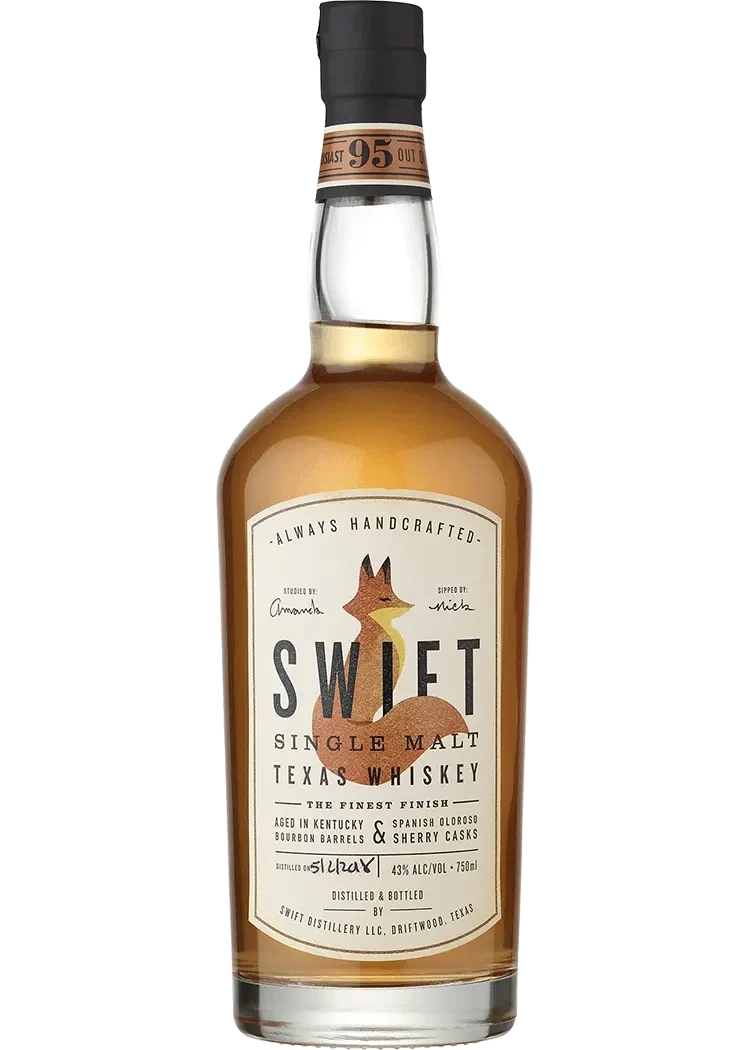 Swift Single Malt Texas Whiskey