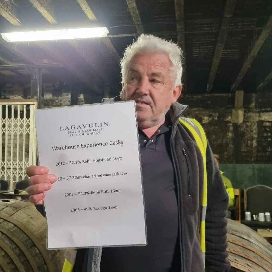 Lagavulin 10 (2012) at Distillery Warehouse