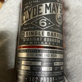 CLYDE MAY'S SINGLE BARREL SELECT 6 Year (Total Wine)
