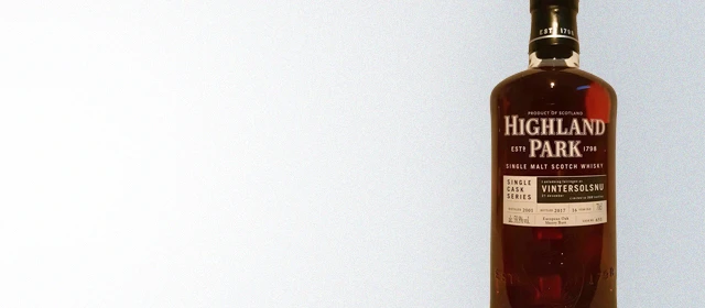 Highland Park 2001 16 Year Single Cask Series (Vintersolsnu)