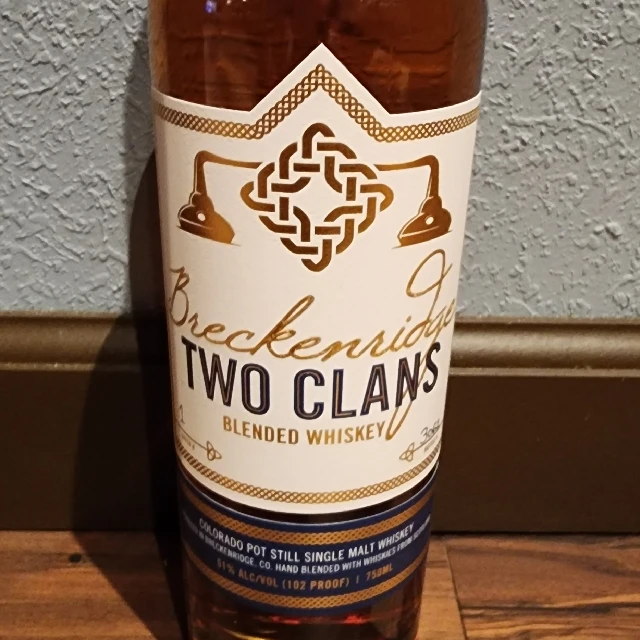 Breckenridge Two Clans Blended Whiskey