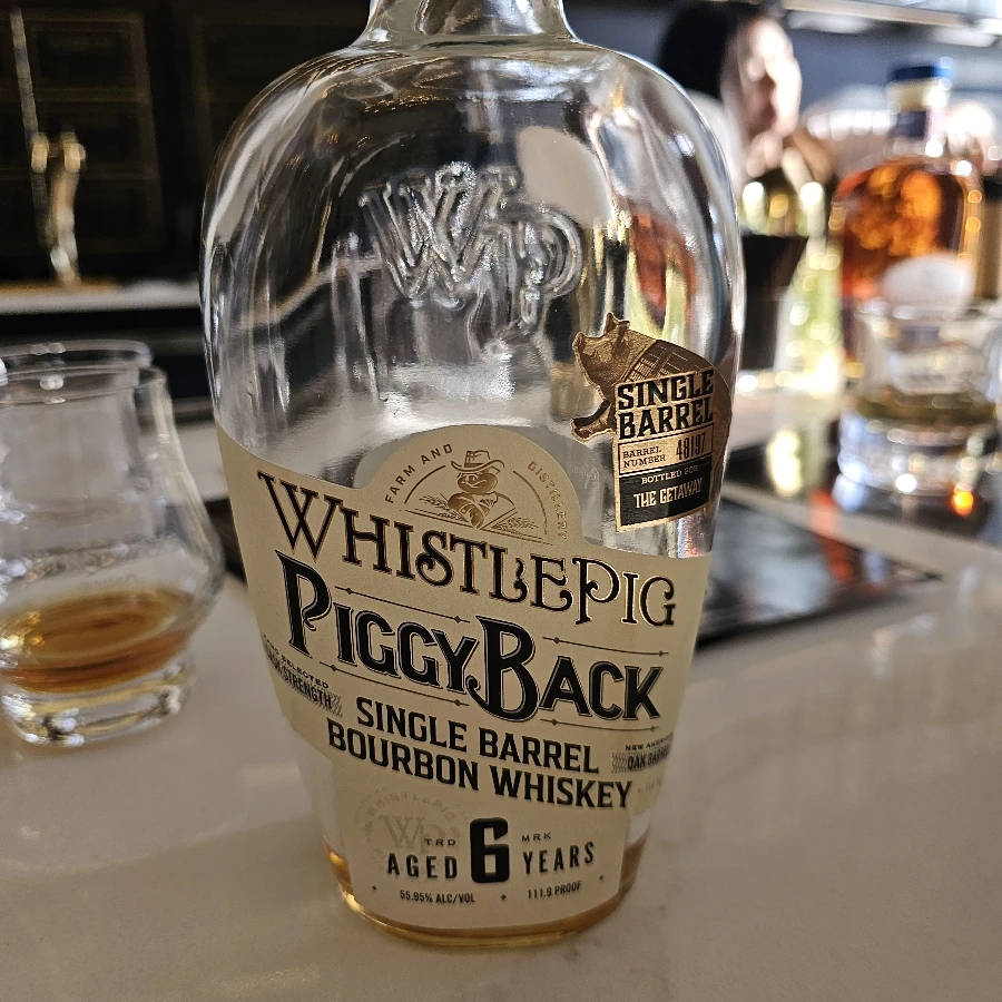 Whistlepig Piggyback Single Barrel Aged 6yrs The Getaway