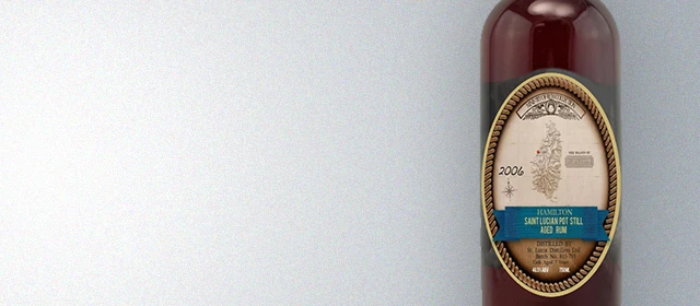 Hamilton Saint Lucian Pot Still Rum 2006