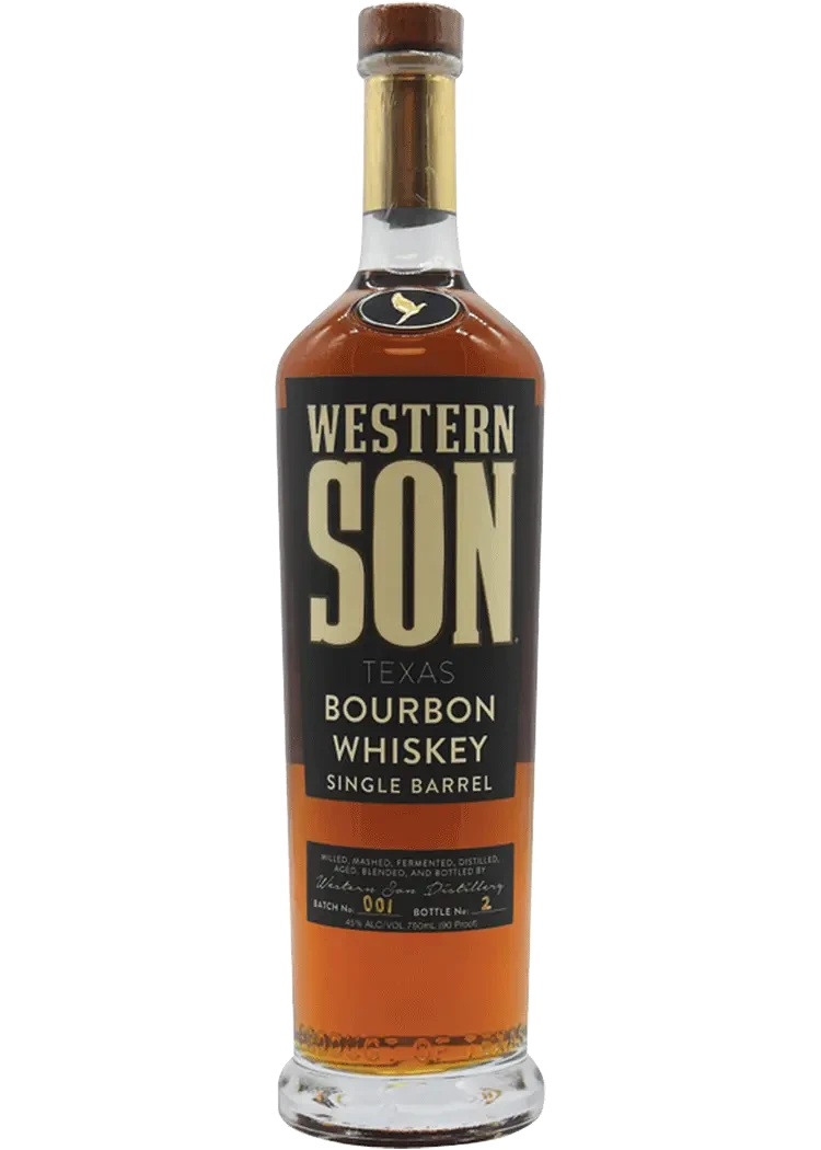 Western Son Texas Bourbon Whiskey Single Barrel