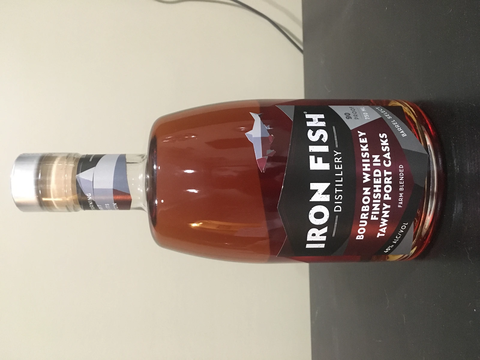 Iron Fish Bourbon Finished in Tawny Port Casks
