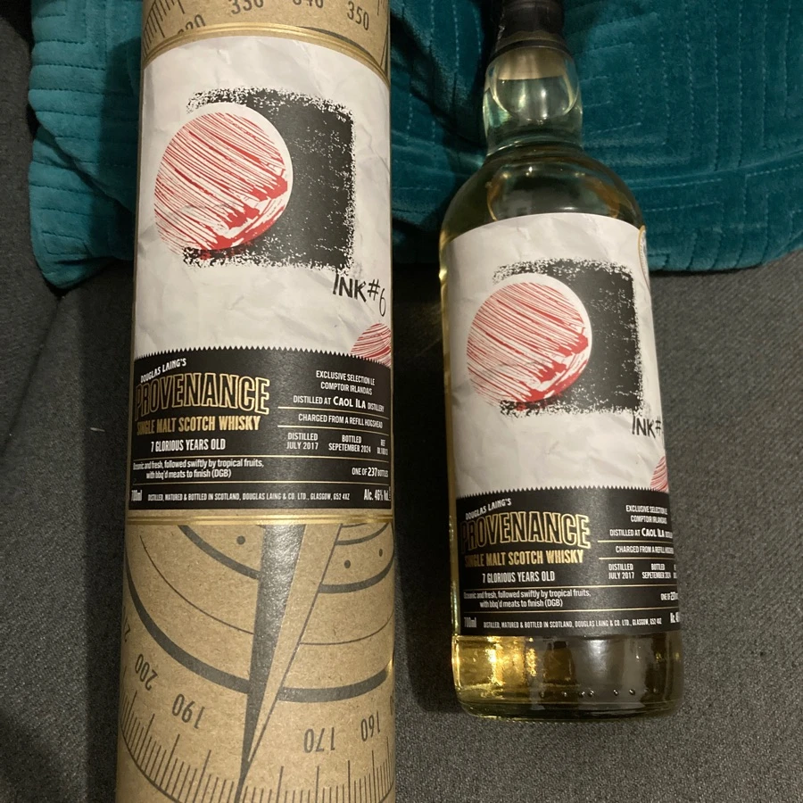 provenance douglas laing's caol ila 7ans