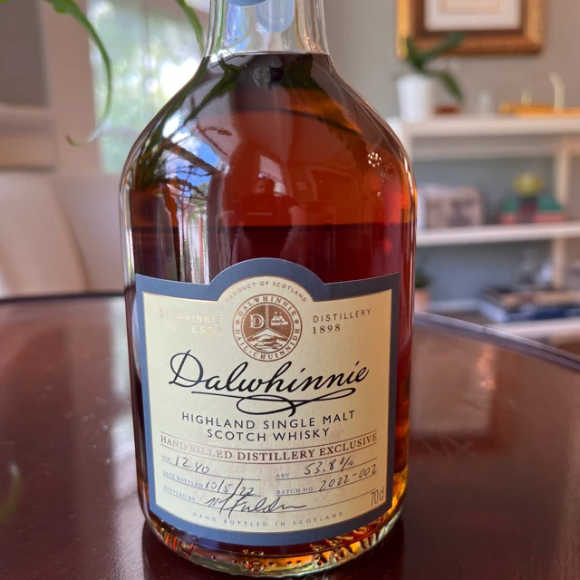 Dalwhinnie Hand Filled Distillery Exclusive