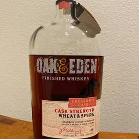 Oak & Eden Wheat & Spire Cask Strength Creator's Cask