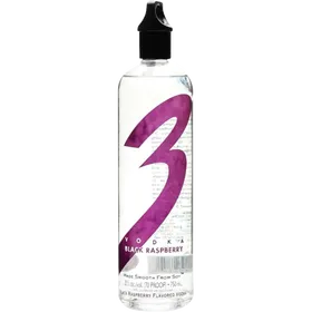 3 Vodka Black Raspbery